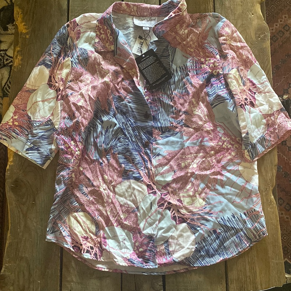 NWT David Shepard Hawaii Aloha Shirt XL